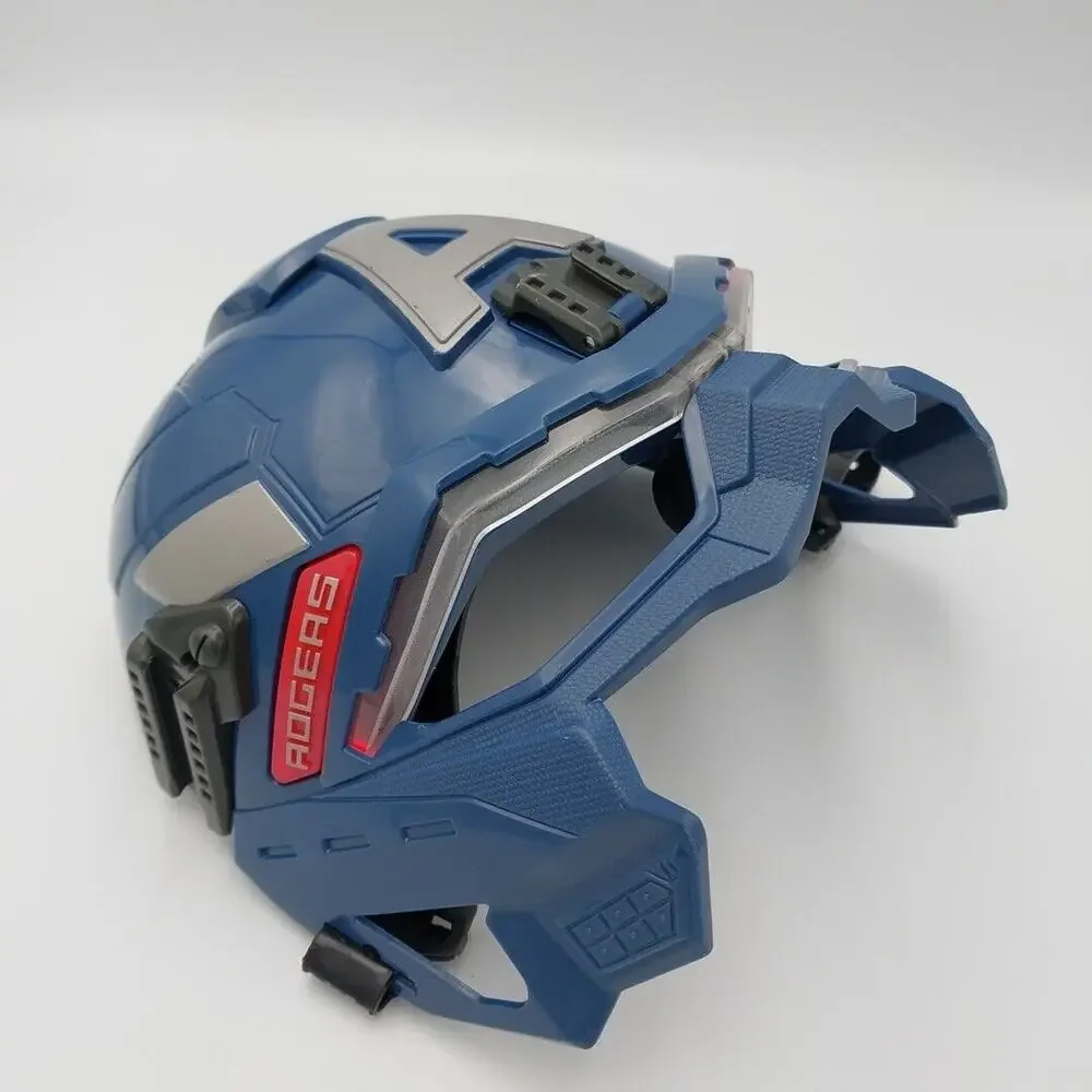 Marvel Captain America Light-up Face Mask Rogers Hasbro‎ Kids Halloween Mask